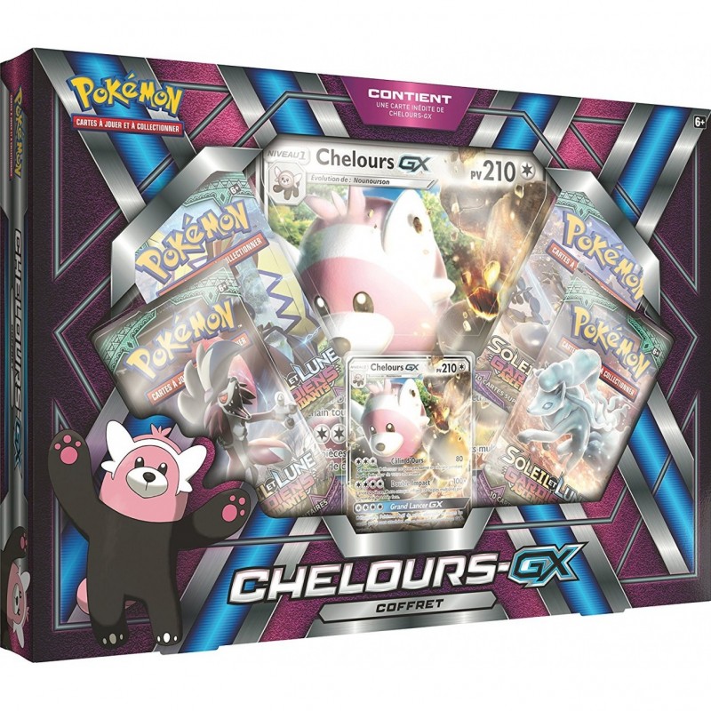 Coffret Pokemon Ete 17 Chelours Gx