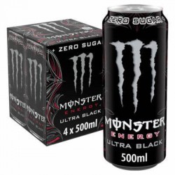 Monster Ultra Black Zero...