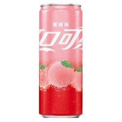 COCA PEACH 330 ML