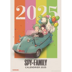 Calendrier - Spy x Family 2025