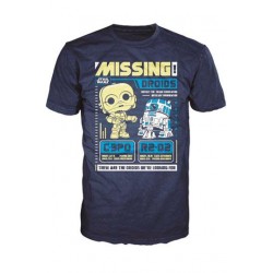 Tee Shirt POP R2D2 C3PO L