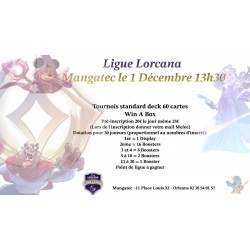 Tournoi Lorcana - 1er...