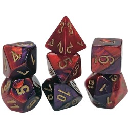 Chessex - Set de 7 mini dés...